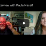 John Schneider and Paula Nassif on Zoom in youtube video thumbnail
