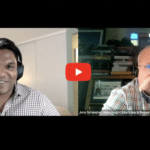 Roby Chatterji and John Schneider on Zoom in Youtube video thumbnail
