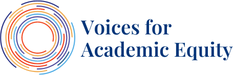 Voices for Academic Equity Coalition logo.