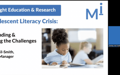 The Adolescent Literacy Crisis and Whole School Approach – Webinar