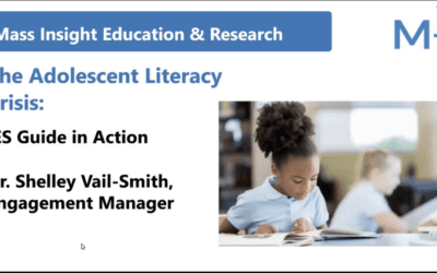 Adolescent Literacy Crisis: IES Guide In Action – Webinar